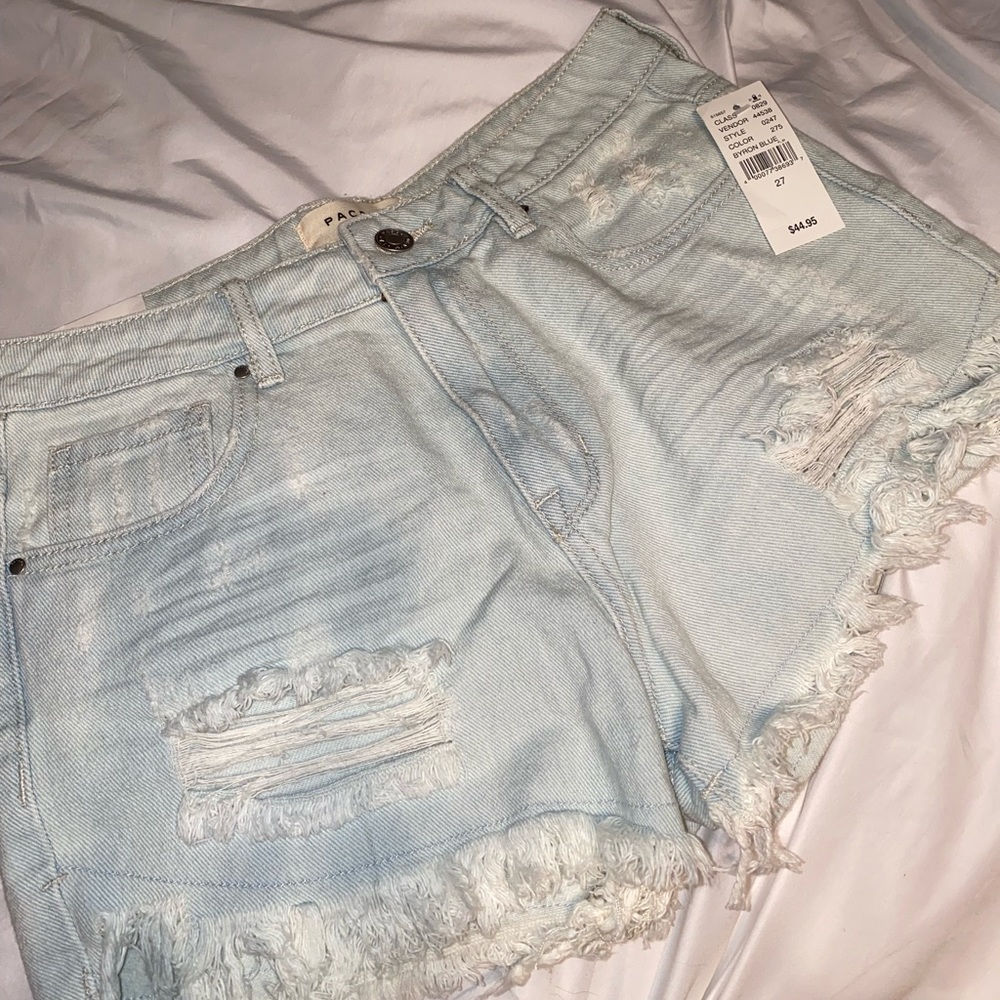 Pacsun distressed shorts